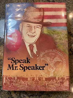  Speak Mr. Speaker  Sam Rayburn Story Triple Signed Mylar DJ • $10.96