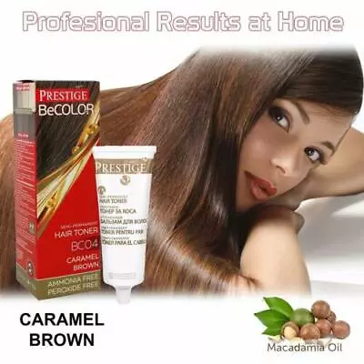 Prestige Semi Permanent Hair Toner Colour Dye Color Cream Amonia & Peroxide Free • £7.19