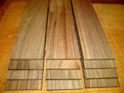 10 Beautiful Thin Kiln Dried Sanded Black Walnut 12  X 3  X 1/4  Lumber Wood • $39.95