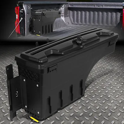 For 17-20 F250 F350 Super Duty Truck Bed Tool Storeage Wheel Well Lock Box Left • $80.88