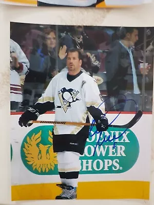 Mark Recchi Signed Autographed Pittsburgh Penguins 8x10 Photo *Photo Proof*  • $8.04