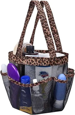 Portable Mesh Shower Caddy Organizer Storage Bag Quick Dry Basket Travel Tote • $7