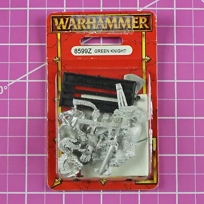 Warhammer Bretonnian The Green Knight NIB Metal Games Workshop Citadel Bretonnia • $69.95