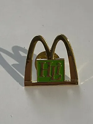 McDonald's M Pin Badge HJI - Golden Arches - Used • £3.49