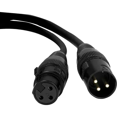 ADJ American DJ AC3PDMX5 Accu-Cable 3-Pin DMX Lighting Fixture Effect Cable 5 Ft • $3.99