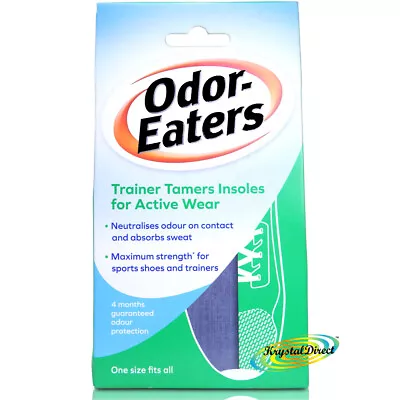 Odor Eaters Trainer Tamers Maximum Strength Insoles Sport & Trainer Shoes • £10.49