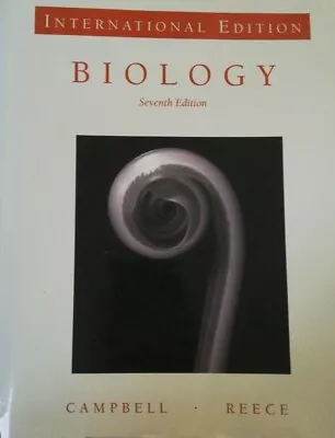 Pearson Biology 7th Edition International Ed. - Campbell Reece • £11.59