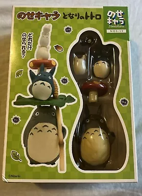 Studio Ghibli My Neighbor Totoro Put Chara Stacking Game Figure • $40