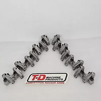 T&D SB2.2 SHAFT ROLLER ROCKER ARMS Sbc Drag Road Race Car Dart Jesel Rod Nascar • $850