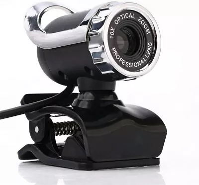 USB 2.0 12 Megapixel  Camera Web Cam 360 Degree With MIC Clip-on For Desktop Sky • £20