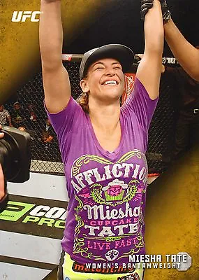 Miesha Tate 2015 Topps UFC Knockout Gold 10x14 1/1 Card #44 Jumbo Wall Art 196 • $199.99