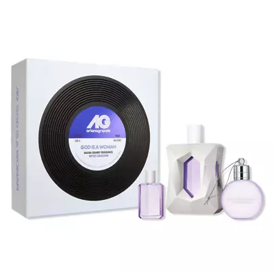 Ariana Grande God Is A Woman Eau De Parfum 3.4 Oz Perfume Shower Gel Gift Set • $44.95