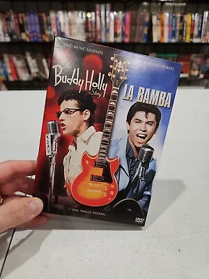 La Bamba/The Buddy Holly Story (DVD 2005 2-Disc Set) 🇺🇲 BUY 2 GET 1 FREE 🌎  • $18.95