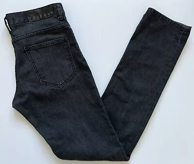 Viktor & Rolf With H&m Jeans Black Wash Slim Straight Leg W29 L33 • $18.48