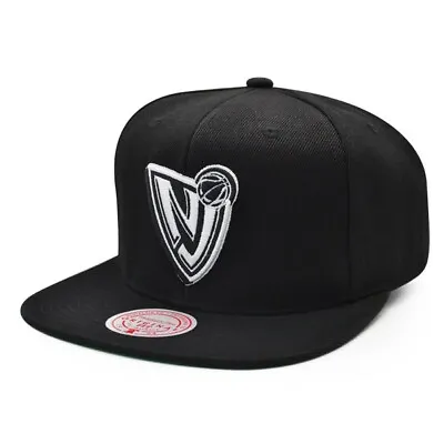 New Jersey Nets Mitchell & Ness SOLID VINTAGE Snapback Hat- Black • $31.99