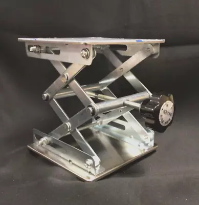 Lab Jack Scissor Stand Platform - Stainless Steel • $9.96