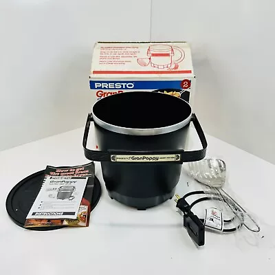 Vintage Presto GranPappy Electric Deep Fryer 6 Cup 1993 05410 Complete USA NOS? • $39.95