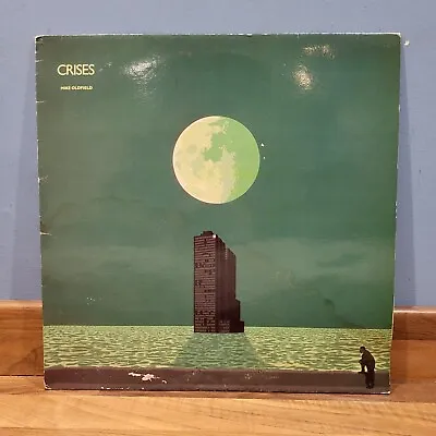 Mike Oldfield – Crises - Vinyl Record LP Album - VG+/G+ • £5.99