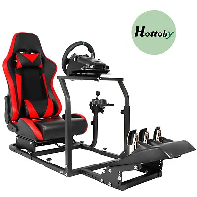 Hottoby Racing Simulator Cockpit Stand Or Racing Seat Fit For Logitech G920 G29 • $294.99