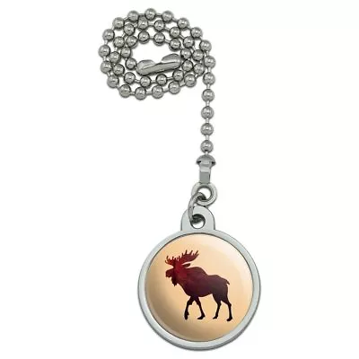 Moose Red Forest Ceiling Fan And Light Pull Chain • $7.19