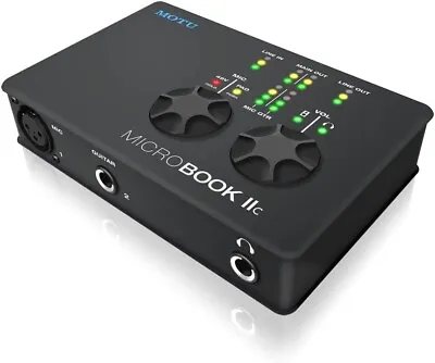 MOTU MicroBook IIc Mobile USB FireWire IOS Audio Interface • $269