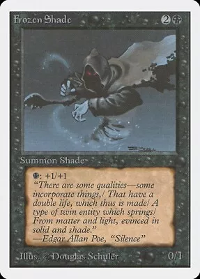 MTG Frozen Shade NM Unlimited 2ED English Magic Old School 93/94 Black Creature • $1.49