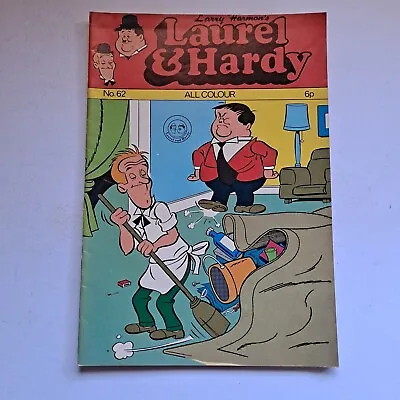 Laurel And Hardy Comic - No.62 - 1972 - Larry Harmon • £7.99