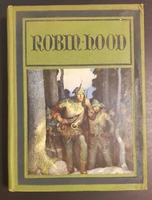 1917 1st Ed. Robin Hood Paul Creswick Illustrated By NC Wyeth • $50