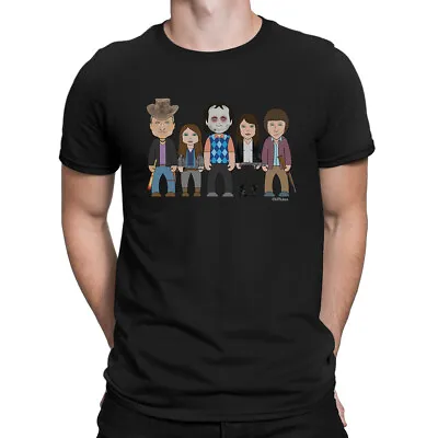 Zombie Survival Squad Mens T-Shirt VIPwees Organic Horror Comedy Movie Gift • £10.49