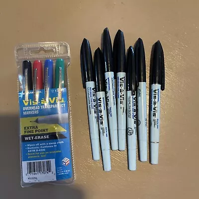 Vis A Vis Wet Erase Fine Point Overhead Projector Markers And Extra Fine • $15