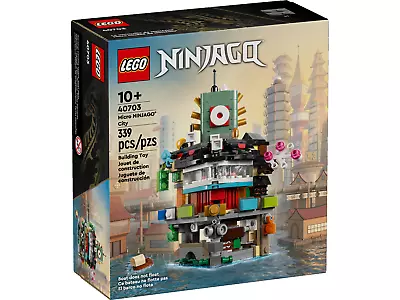 LEGO 40703  Micro NINJAGO City - VIP Exclusive - BRAND NEW SEALED IN STOCK • $105