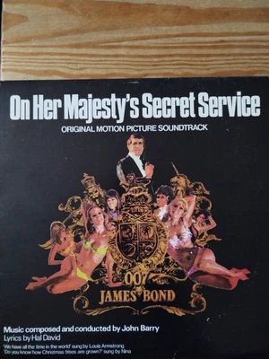 £30 • Buy John Barry - On Her Majesty's Secret Service (Original Soundtrack) VG+