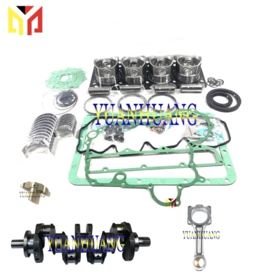 $1300 • Buy V3307 Engine Rebuild Kit  + Crankshaft Con Rod For KUBOTA Bobcat Loader Tractor