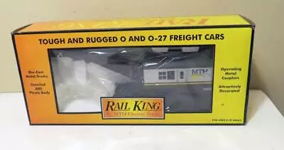 MTH 30-7928 O Gauge MTHRRC 1999 Operating Crane Car MIB NRFB • $24