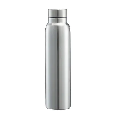 Stainless Steel Water Bottle Metal Vacuum Insulated Outdoor Sports Flask UK • £6.64