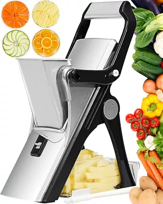 Upgrade  Slicer Safe Vegetable Chopper-Julienne Dicer For Kitchen • $42.29