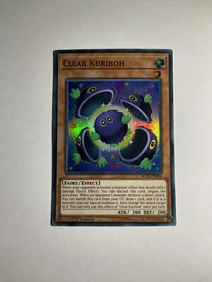 £1.60 • Buy AC19-EN004 Clear Kuriboh Super Rare 1st Edition Yugioh Card