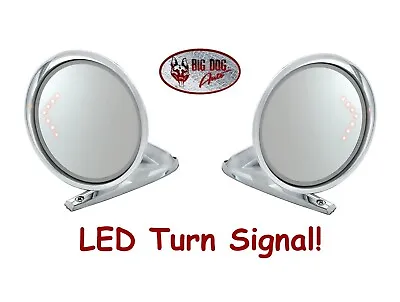 1965 - 1966 Mustang Replacement Side View Mirror Set With LED Turn Signals • $148.39