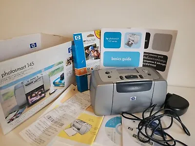 $49 • Buy HP Photosmart 145 Model Q3025A Compact 6  X 4  Photo Printer & Accessories