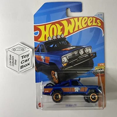 2024 HOT WHEELS #91 - ‘73 Jeep J10 (Blue #4 Hot Trucks - Long Card) A80 • $4.50