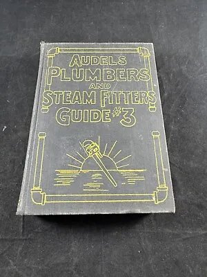 Audels Plumbers And Steam Fitters Guide #3 1949 Practical Illustrated Reference • $14.20