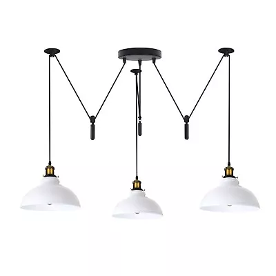 Industrial Spider Light Fittings Ceiling Pendant Lamp Chandelier • £46.89