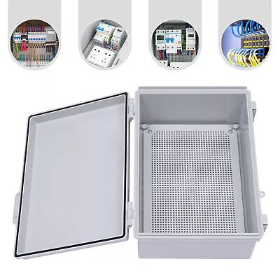 14x10x6'' ABS Plastic Waterproof Electrical Enclosure Wall Mount Junction Box • $58