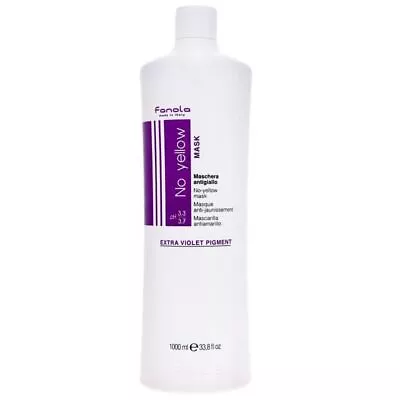 Fanola No Yellow Hair Mask 1000ml • £15.30