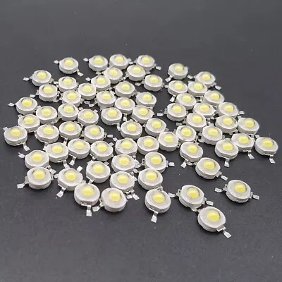 $13.38 • Buy 10-100Pcs 1W / 3W High Power LED SMD Different Colors Chip Lamp Beads COB NEW