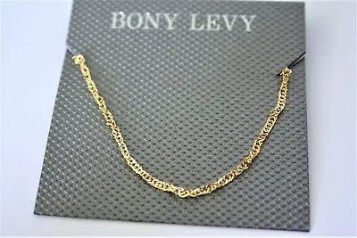 Bony Levy 14K Gold Chain Bracelet 7  NWT • £122.79