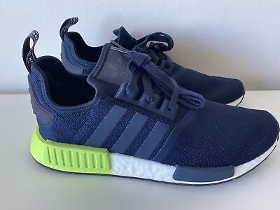 $99 • Buy Adidas Mens NMD R1 Sneakers Navy Size US 9.5