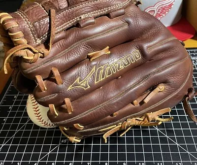 Mizuno GMVP 1400S2 Glove 14 Inches Superior Design RHT Brown Softball • $62