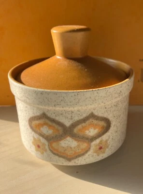 £3 • Buy Small Vintage Royal Worcester 'Palissy' Rust/orange Serving Dish With Lid
