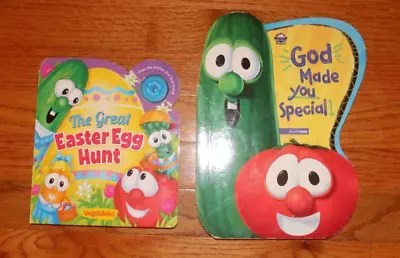 Lot Of Veggietales Children Board Books Religious • $12